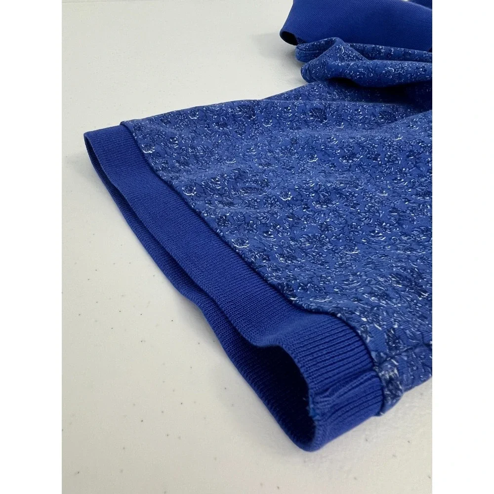 Polo Ralph Lauren men M blue golf club preppy work casual tennis stretch cotton